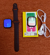 Apple Watch Series 10 46 mm Aluminium Schwarz GPS 64 GB mit Sportarmband