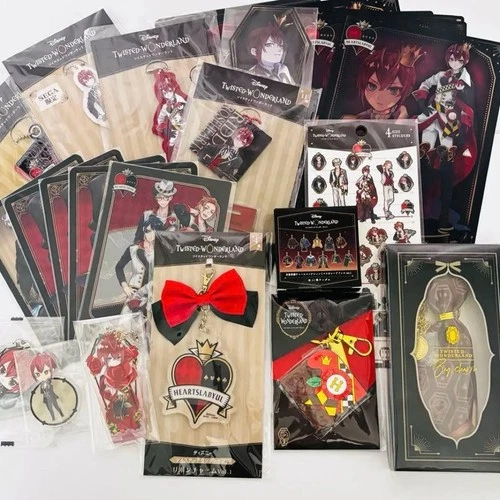 Twisted Wonderland Riddle Rosehearts Goods Set Japan #4464