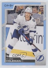 2020-21 O-Pee-Chee Blue Border Blake Coleman #196 0c3