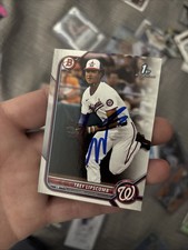 Trey Lipscomb On Card RC Auto Blue Ink