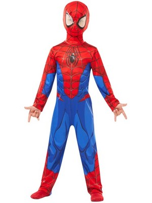 Kinder Spider-Man Kostüm Marvel Peter Parker Maske Kostüm Buch Tag Halloween