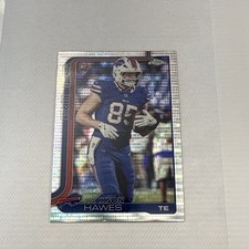 2025 TOPPS CHROME JACKSON HAWES (RC) REFRACTOR - #397