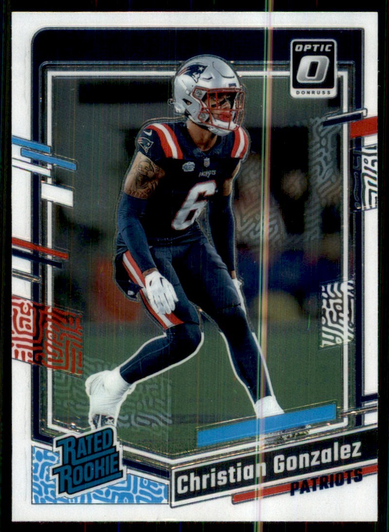 Christian Gonzalez Panini Donruss Optic #274 Base
