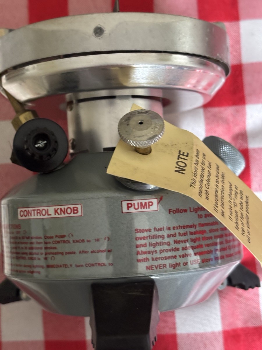 Vintage Coleman Peak 1 550B Multi Fuel Backpack Stove | eBay