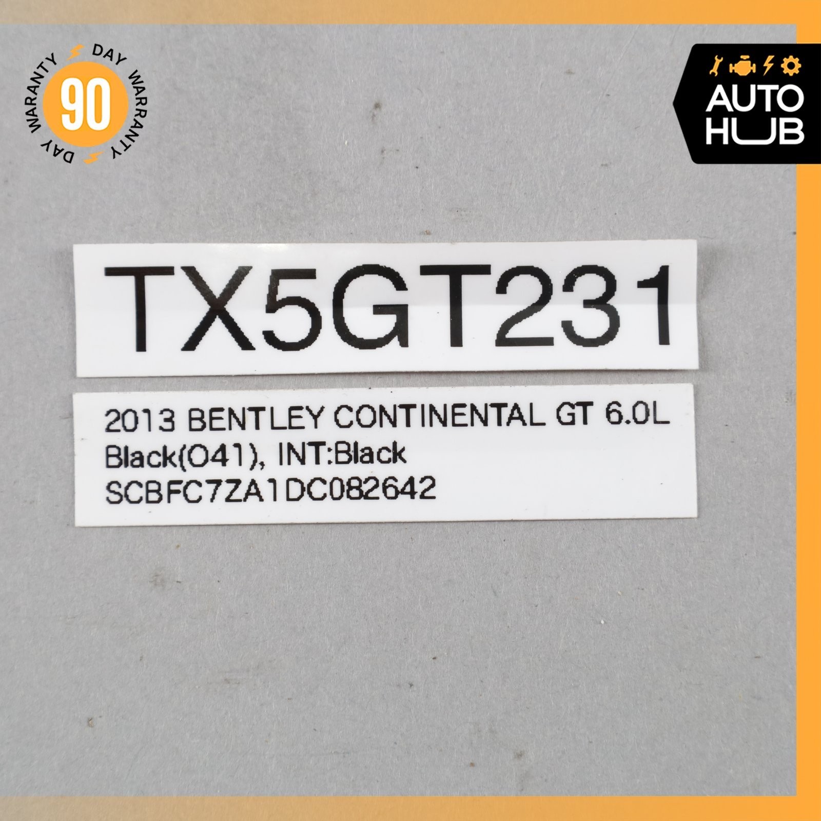 Bentley Continental GT GTC / Porsche Cayenne Secondary Air Smog Pump OEM 30k