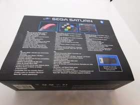 SEGA SATURN RETRO-BIT WIRELESS CONTROLLER (SLATE GRAY) EU/UK VER NEW/SEALED RARE
