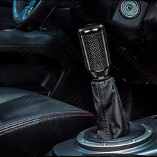 Black Racing Aluminum Carbon Fiber 5 6-speed Manual Mt Shift Shifter Knob Black Racing Aluminum Carbon Fiber 5 6-speed Manual Mt Shift Shifter Knob