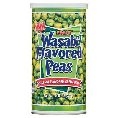 Hapi snacks wasabi Peas, hot, 9.9 Oz...