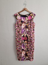 Phase Eight Womens Dress Size 14 Floral Party Occasion Evening