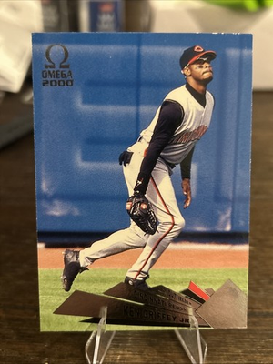 #ad 2000 Pacific Omega Ken Griffey Jr #35 EX VG Ungraded Condition Card Reds HOF $2.00