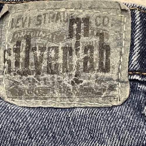 Vintage 90s Levi’s Silver Tab “Loose” Medium Wash Jeans Size 34x34 Made in USA by Levi's, Size M, $49.99 - Photo 9