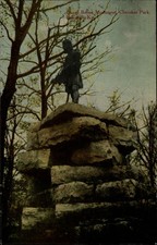 Kentucky Louisville Daniel Boone Monument Cherokee Park ~ postcard sku521