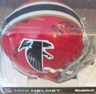 MICHAEL VICK ATLANTA FALCONS THROWBACK SIGNED MINI HELMET JSA WITNESS COA