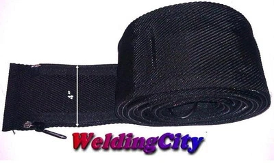 WELDINGCITY® WeldingCity Cable Cover Nylon 24' (L) 4"(W) w/ Zipper TIG Welding Torch 18/20/26