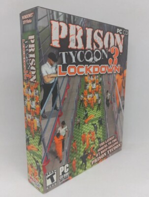 PC Prison Tycoon 3: Lockdown PC Game * Windows XP/Vista * Brand New & Sealed