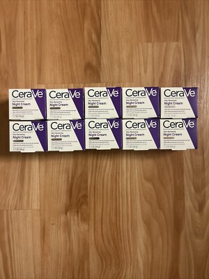 10 PACK Cerave Skin Renewing Night Cream - 1.7oz
