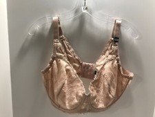 NWT Beige Felina Unlined Underwire Bra Lou Lou Lace 115027 US 40DDD L10