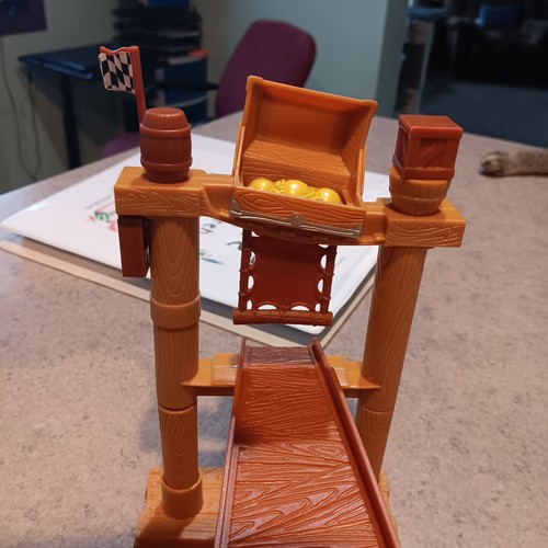 Angry Birds Go! Telepods Pig Rock Raceway Playset Game -99% Complete - Hasbro - Picture 5 of 9