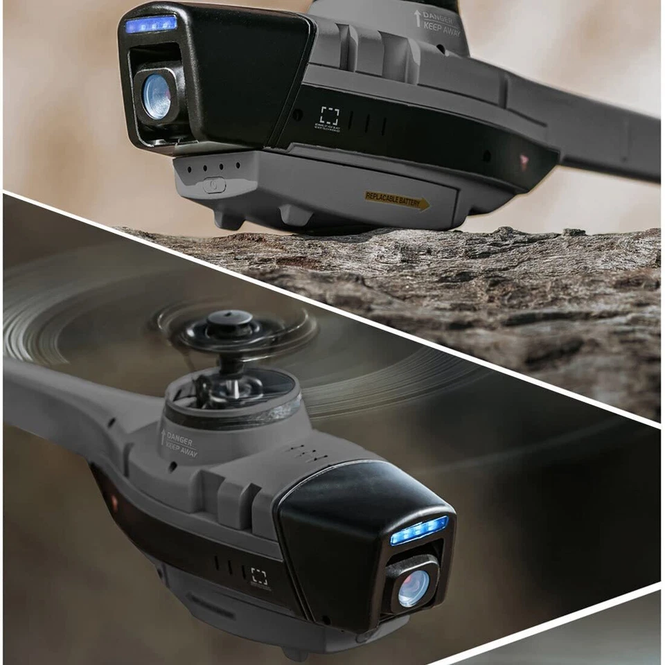 RC Helicopter Model with 1080P Camera, 2.4G RC 4CH Scout Drone Single-Rotor Brus - Image 2 of 4