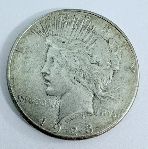 1923-S United States Silver Peace Dollar $1 90% Silver Extra Fine Condition #618