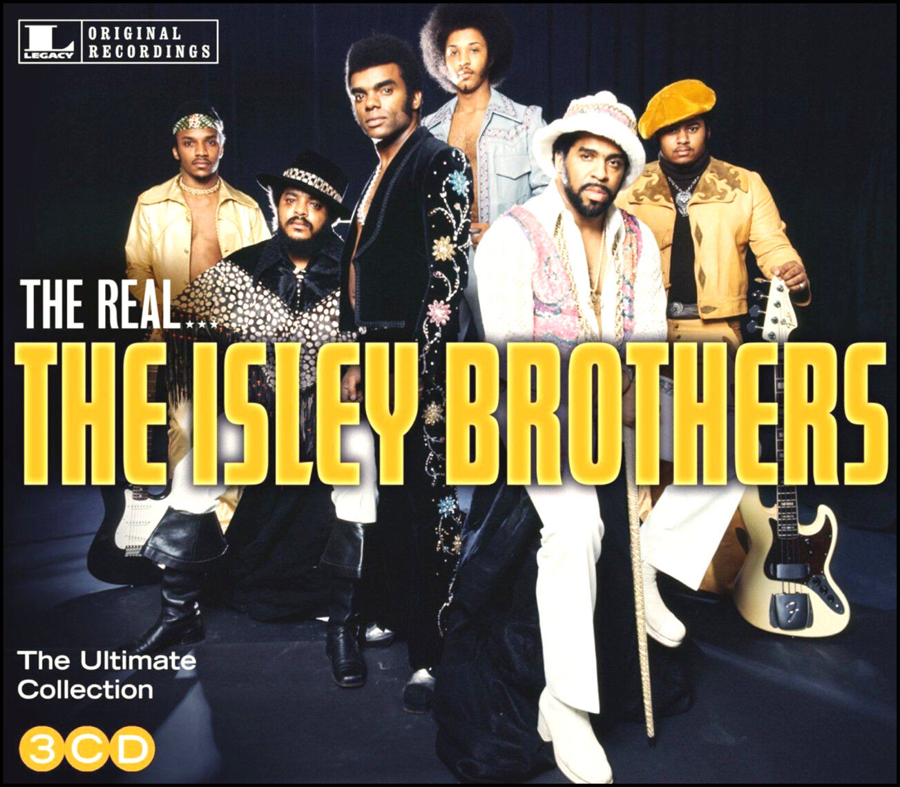 Isley Brothers 45 Greatest Hits New 3 Cd Boxset All Original