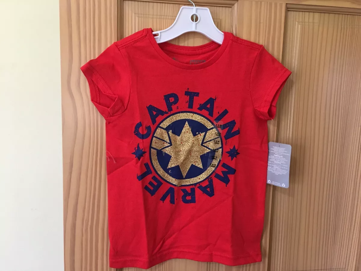 Captain marvel t sales shirt disney