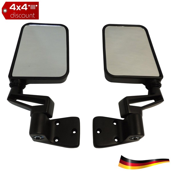 AußEnspiegel (Nicht Eu) Vorne Schwarz Jeep Wrangler TJ 1997/2006-image