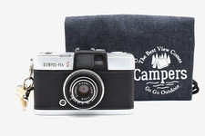 [CLA'd Near Mint: Read!] OLYMPUS PEN S 35mm Half Frame Film Camera Strap & Pouch