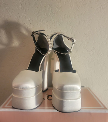 Rovigo Satin high Platform Sandal