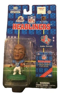 1997 NFL Headliners Eddie George Tennessee Oilers