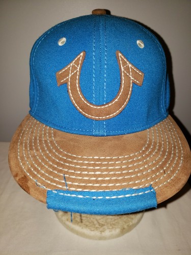 TRUE RELIGION TRLG MEN'S TEAL BROWN 