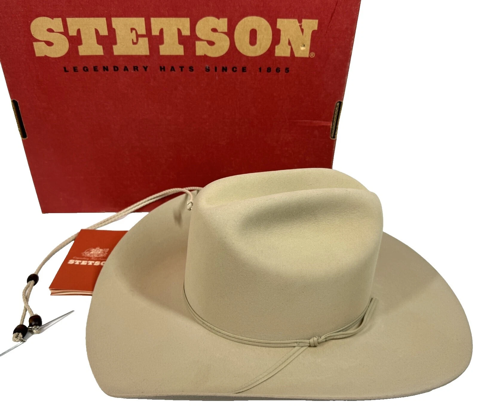 Sombrero de vaquero Stetson para hombre talla 7 1/4