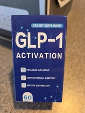 GLP-Activation Dietary Supplement 60 CAPSULES Exp 7/27 NEW