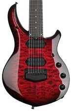 Ernie Ball Music Man Bfr John Petrucci Majesty 7 Electric Guitar - Red Nebula