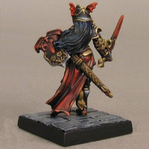 Dark Heaven Legends Female Viking Warrior - 25mm Heroic Scale Unpainted Miniature