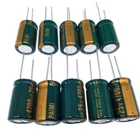 US Stock 10pcs Electrolytic Capacitors 4700uF 4700mfd 25V +105℃ Radial 16 x 26mm