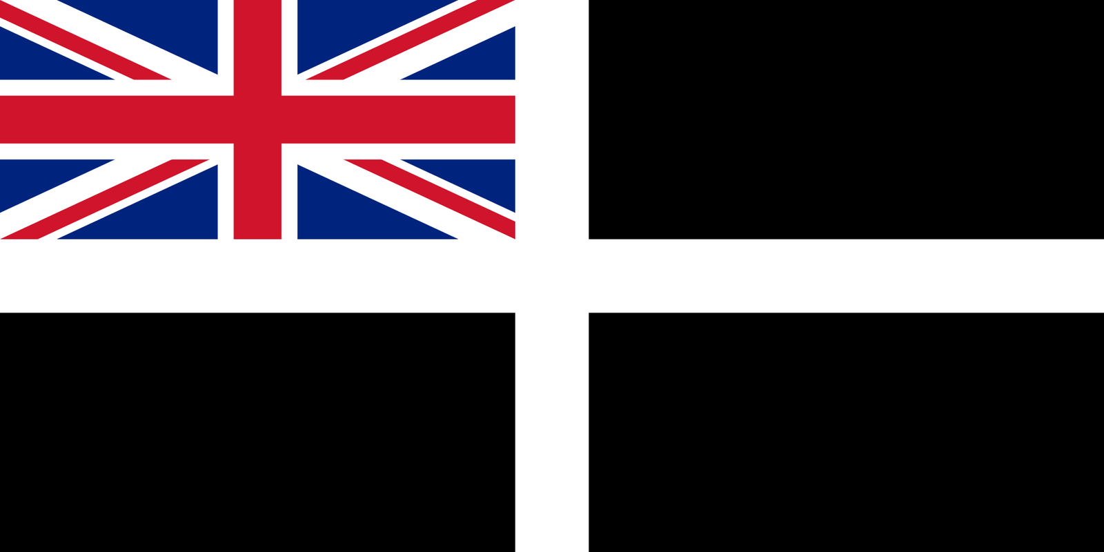 Bandiera Del Ducato Di Cornovaglia - Royal Duke Cornwall Per Yacht Club Fowey Scillonian