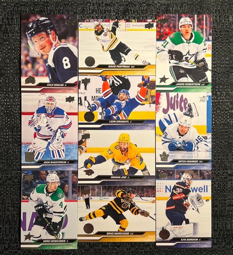 2023-24 Upper Deck Series 2 Complete Your Set You Pick Hockey NHL Card #251-450