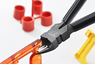 3.peaks Plastic Cutting Nippers KPN-150G S58C Bent Type/15° For Model Production