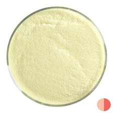 Bullseye Glass Frit Yellow Powder Transparent 1lb. 90 COE