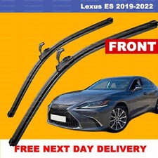 For Lexus ES 19-23 U-Hook Front Windscreen Aero Wiper Blades SET 26"18"