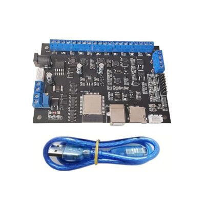CNC GRBL 6 Axis Breakout Board Control Panel USB Motion Card ESP32 WiFi 32bit