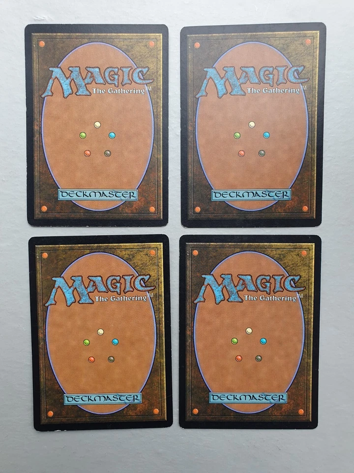 Irrigation Ditch x4 PLAYSET, MTG Invasion (2000)  Common Land, Actual CardS - Image 2 of 2