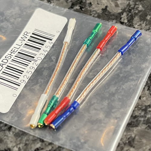 AudioQuest HEADSHELLWR Tonearm Headshell Leads eBay