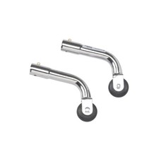 Anti-Tipper By Drive Medical Drive Anti Tippers with Wheels, 1 Pair Heavy Duty