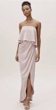 NWT Anthropologie BHLDN Layne Strapless Maxi Dress Size 2 Wedding Bridesmaid