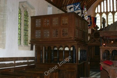 Photo 6x4 Norreys family pew, Rycote Chapel Tiddington/SP6504 This pew d c2010