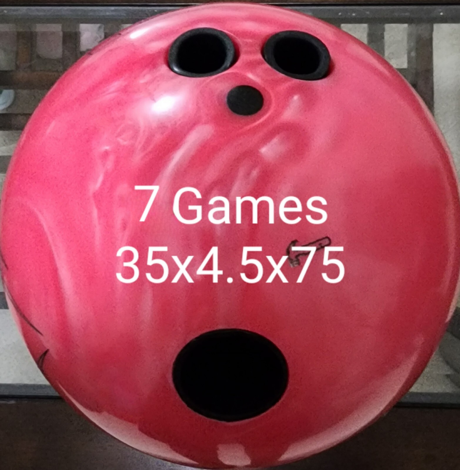 Hammer Black Widow Pink Bowling Ball 1st Quality Single Drill
