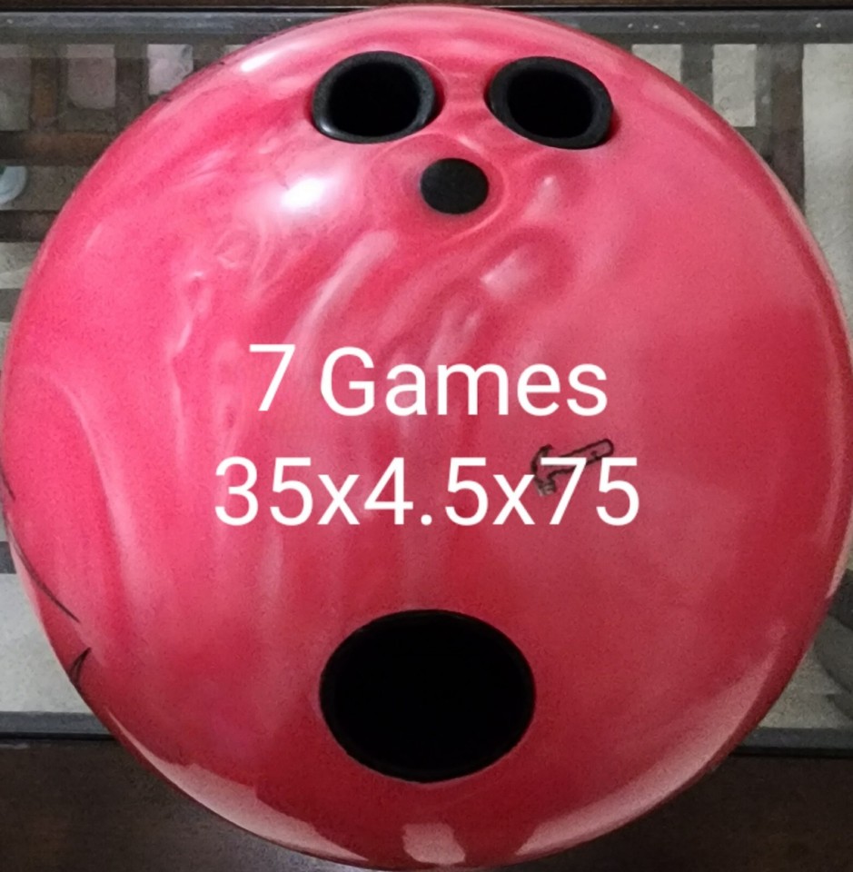Hammer Black Widow Pink Bowling Ball 1st Quality Single Drill