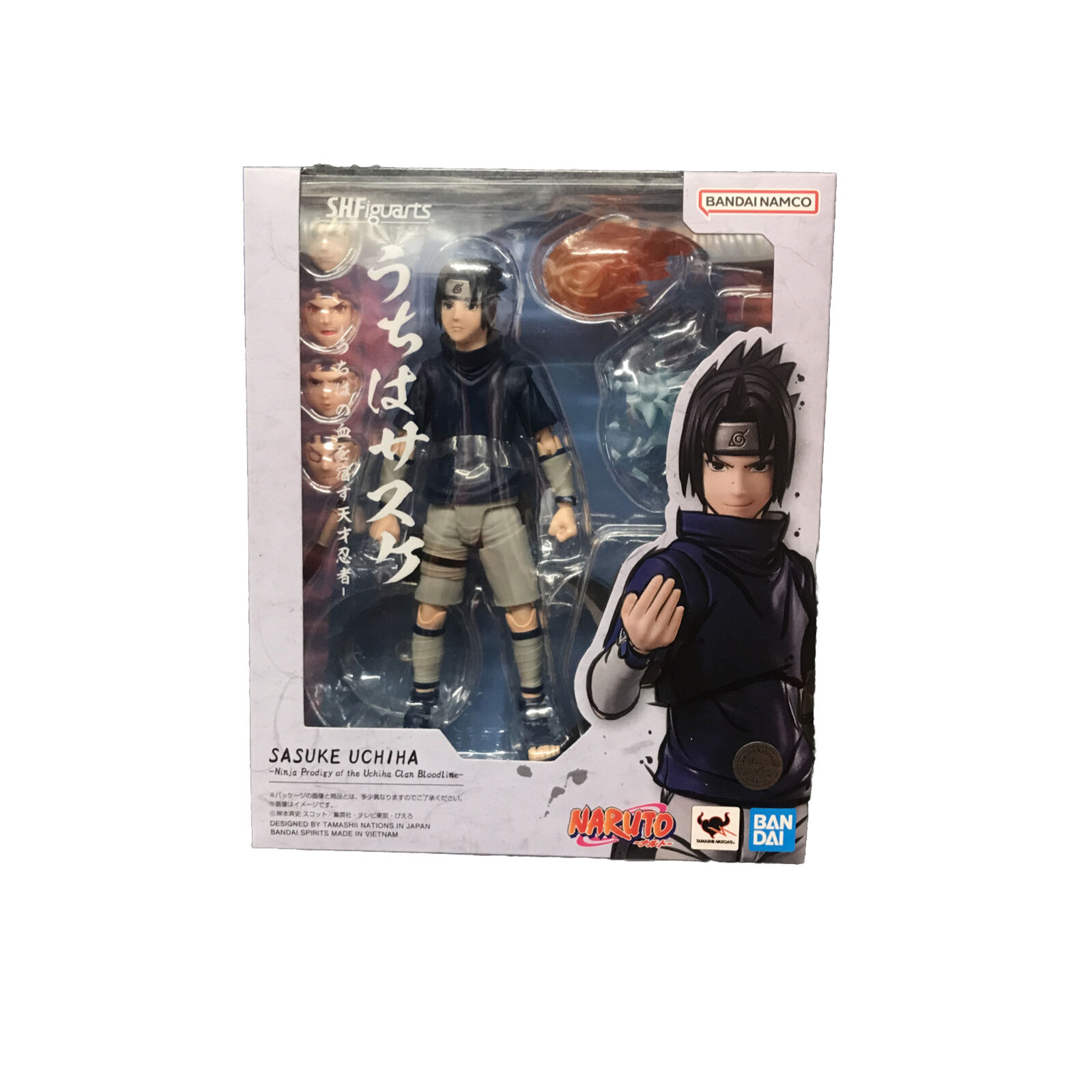 TAMASHII NATIONS Sasuke Uchiha Ninja Prodigy of The Uchiha Clan